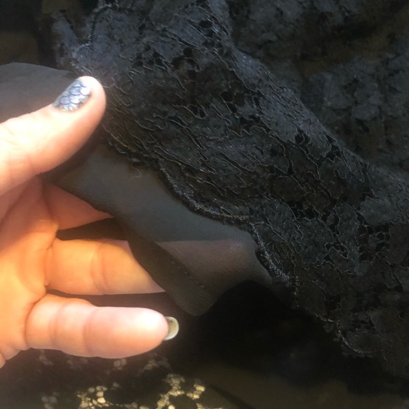 Divided By H&M Lace Skater Flare Skirt - Picture 2 of 5